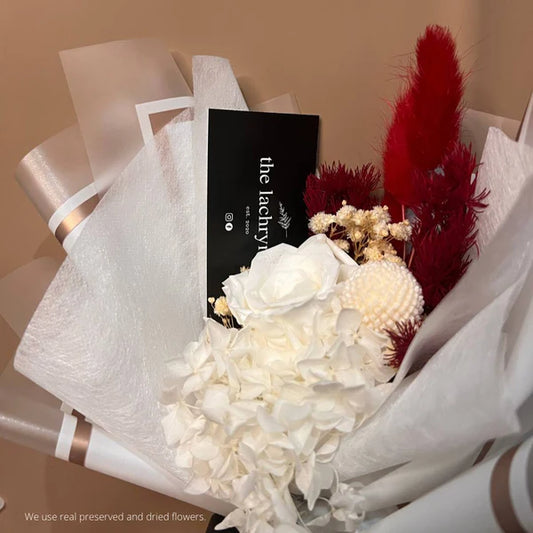 Snow | Preserved Blooms | Super Mini