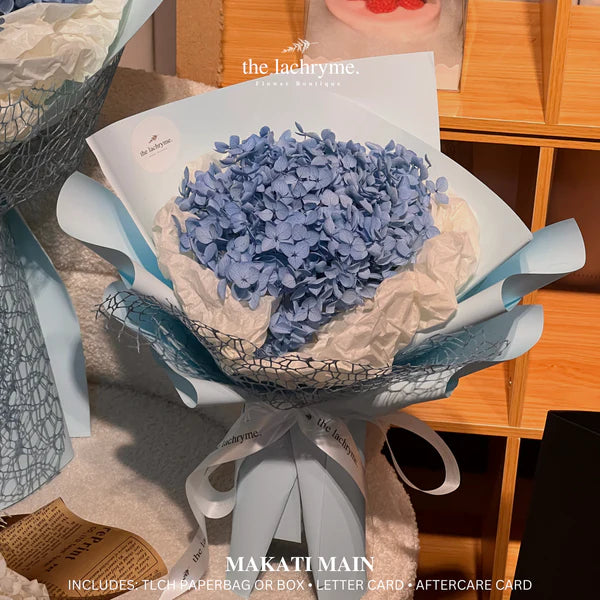 Blu | Preserved Hydrangea | Super Mini