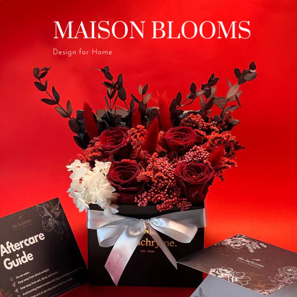 Crimson | Preserved Blooms | Le Fleur