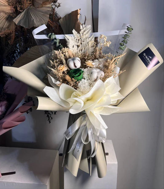 Matcha | Dried & Preserved Blooms | Deluxe