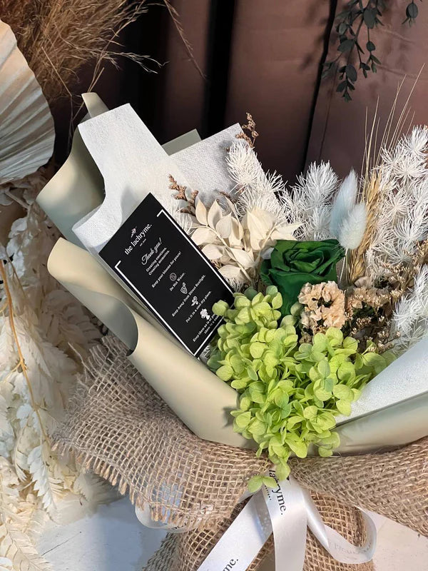 Matcha | Preserved Blooms | Super Mini