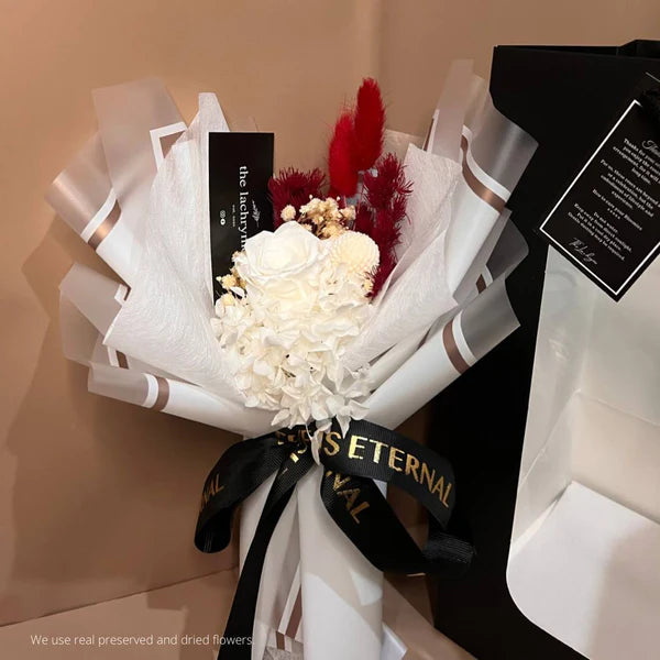 Snow | Preserved Blooms | Super Mini