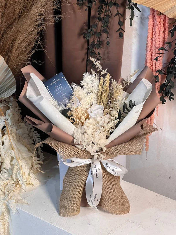 Latte | Preserved Blooms | Super Mini